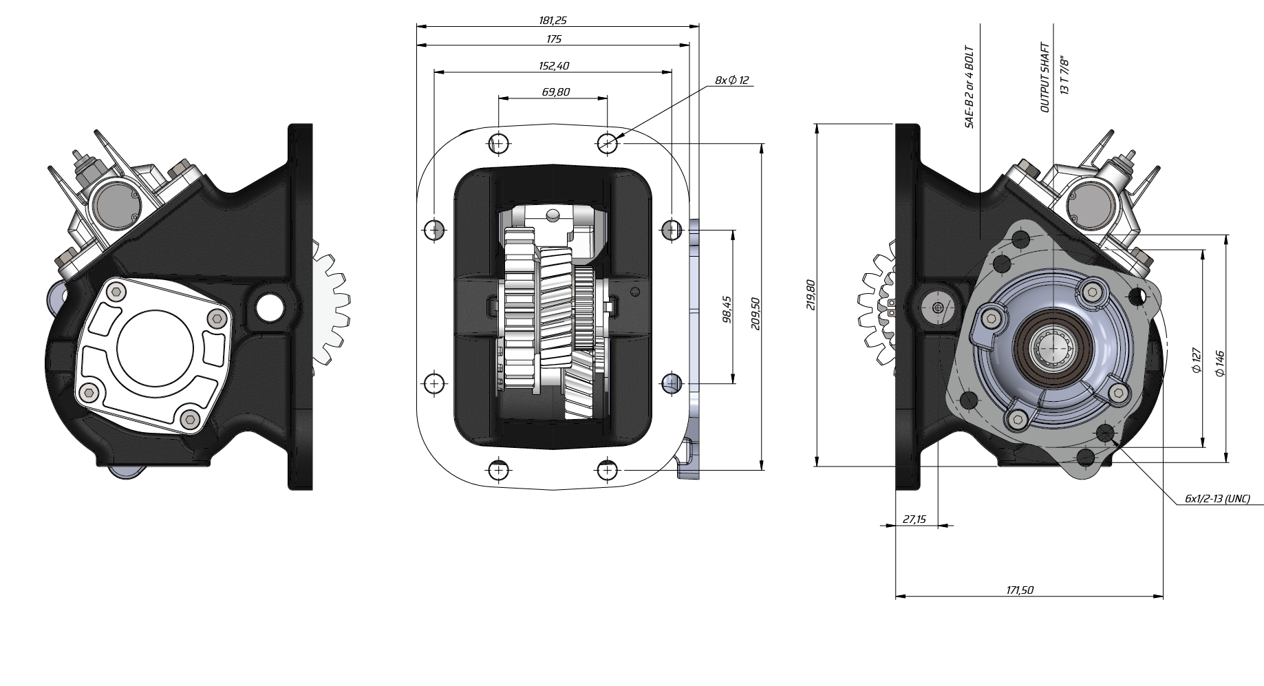 CHELSEA 13T FREZELİ MONTAJ+ALÜMİNYUM KAPAK