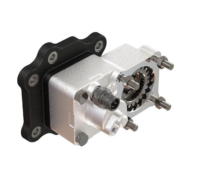 ZF-2 ALÜMİNYUM (PTO-14)-(ATEGO 6 DELİK PLEYT)