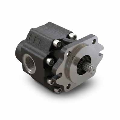 2+4 HOLES SAE B 13 TEETH BI-DIRECTIONAL GEAR PUMP
